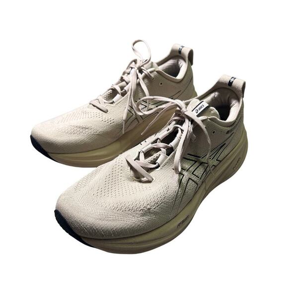 ASICS Gel Nimbus 26 Shoes Mens Size 13 Feather Grey/Black Comfort Sneakers main image 6